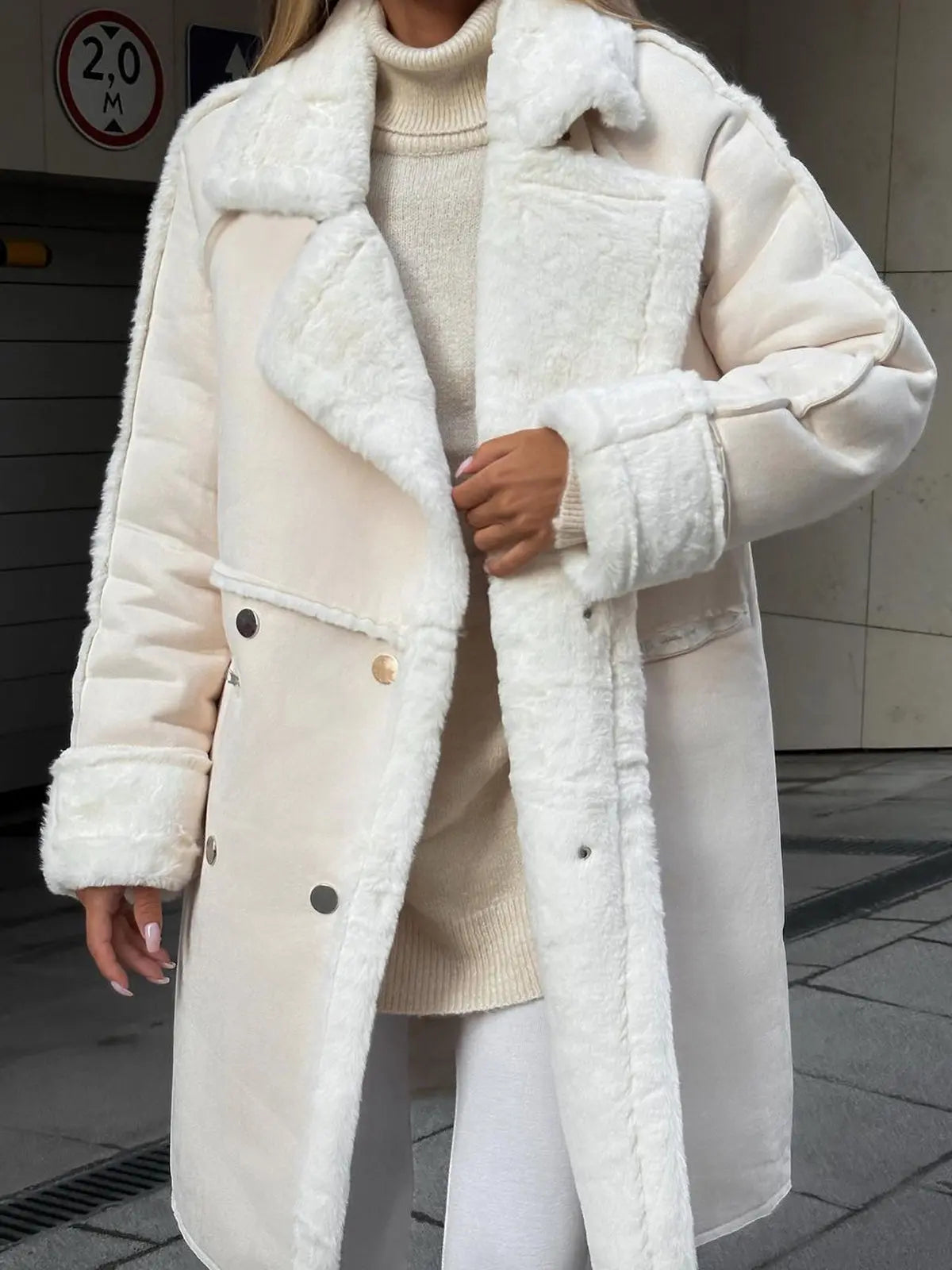 Camille | Women's jacket fleece elegant silhouette comfortable fit