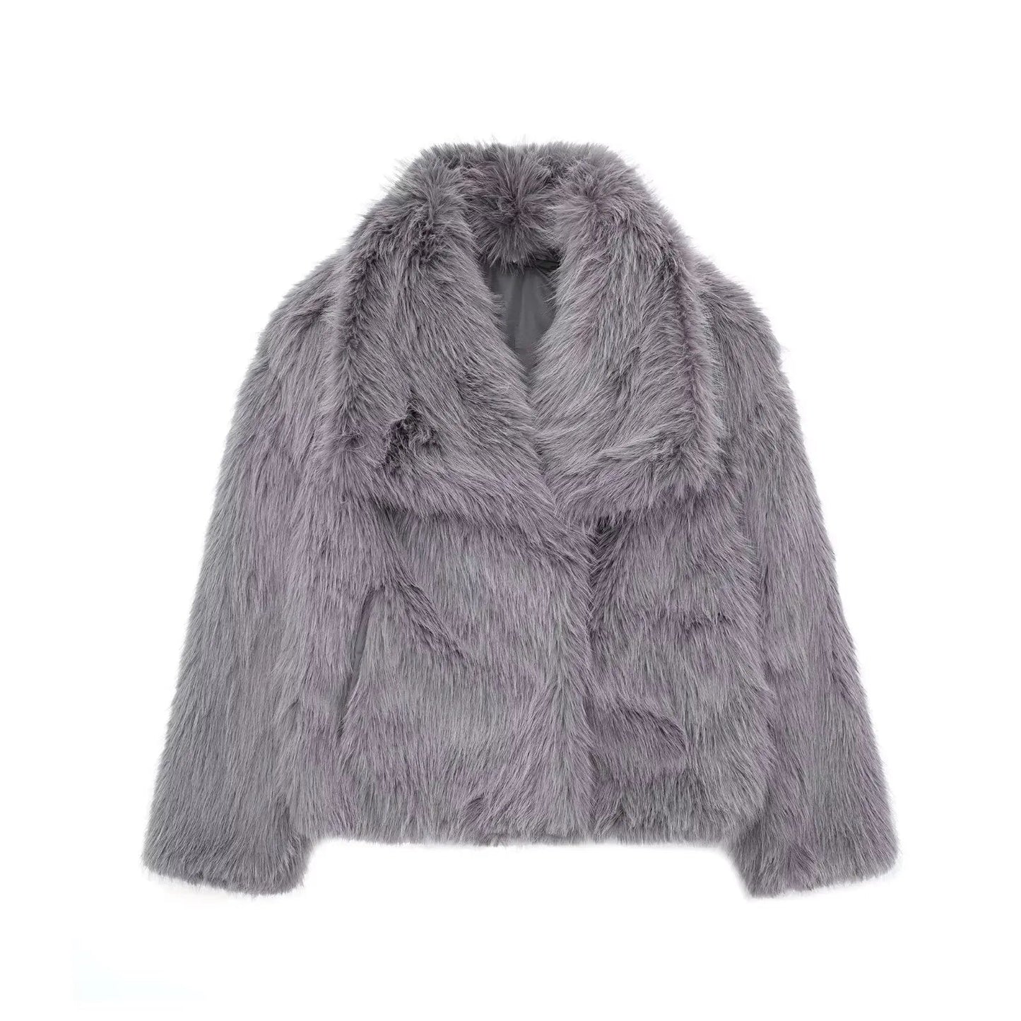 Claudia | Women's Faux Fur Jacket Luxurious Stylish