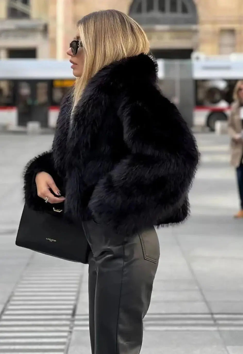 Claudia | Women's Faux Fur Jacket Luxurious Stylish