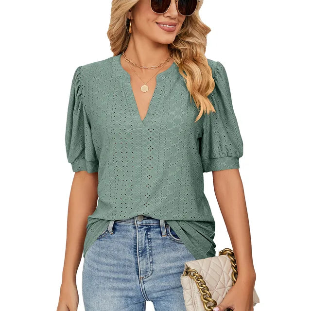 Celia® | Women's blouse V-neck