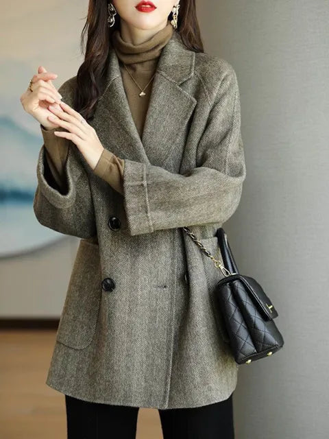 Edith® | Wool winter coat for women