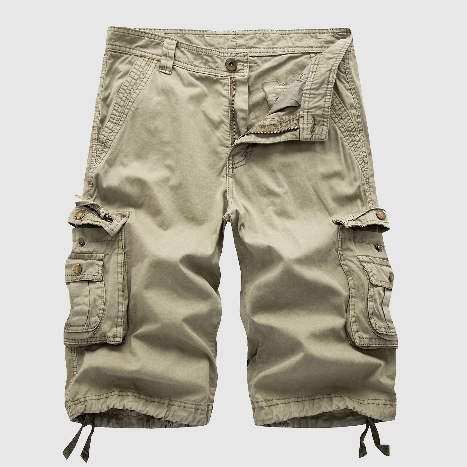 Roy | Durable Cargo Shorts for Men - Knee-Length Casual Wear