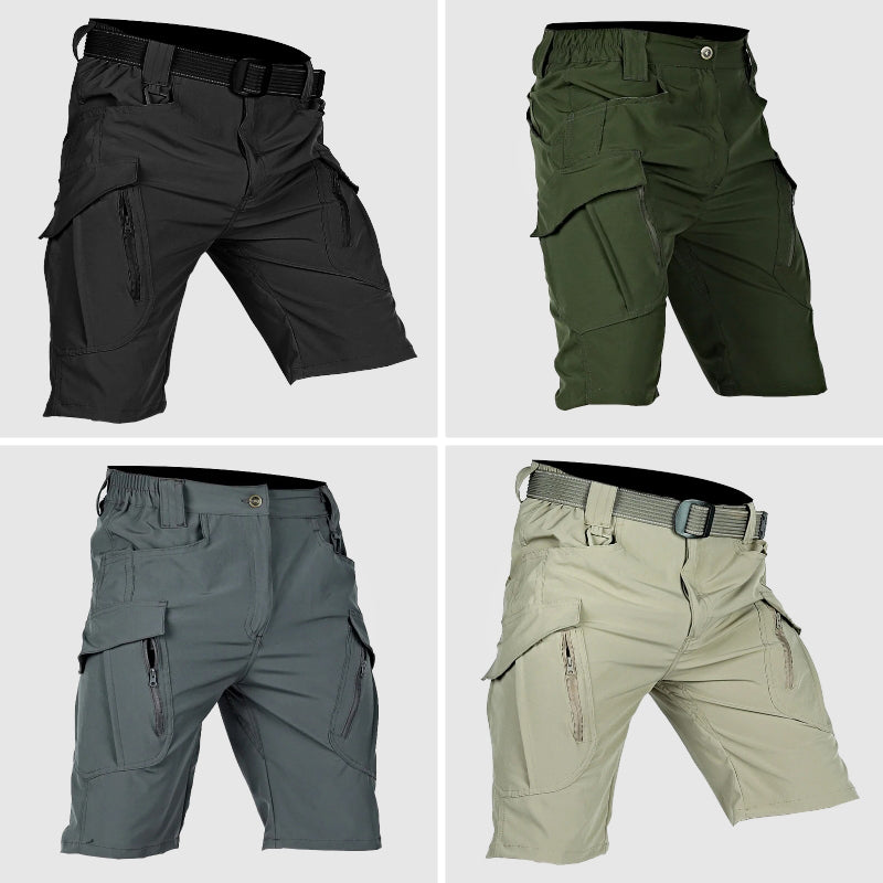 Sebastian | Tactical Cargo Shorts - Durable Cotton Blend - Multiple Pockets - Relaxed Fit