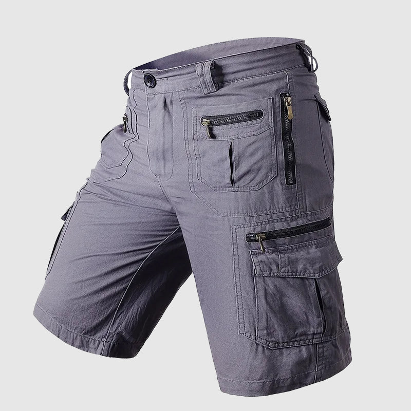 Micah | Durable Multi-Pocket Knee Length Cargo Shorts