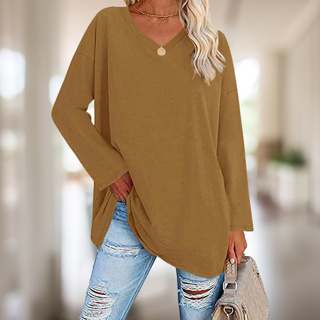 Dulce® | Long, Loose Shirt