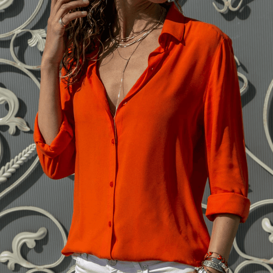 Briona® | Tight-Fitting, Comfortable Blouse That Defines Chic
