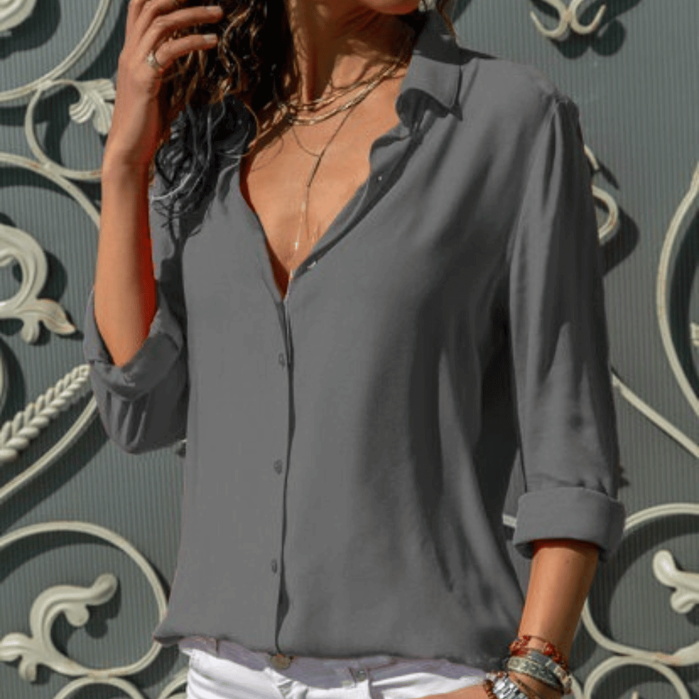 Briona® | Tight-Fitting, Comfortable Blouse That Defines Chic