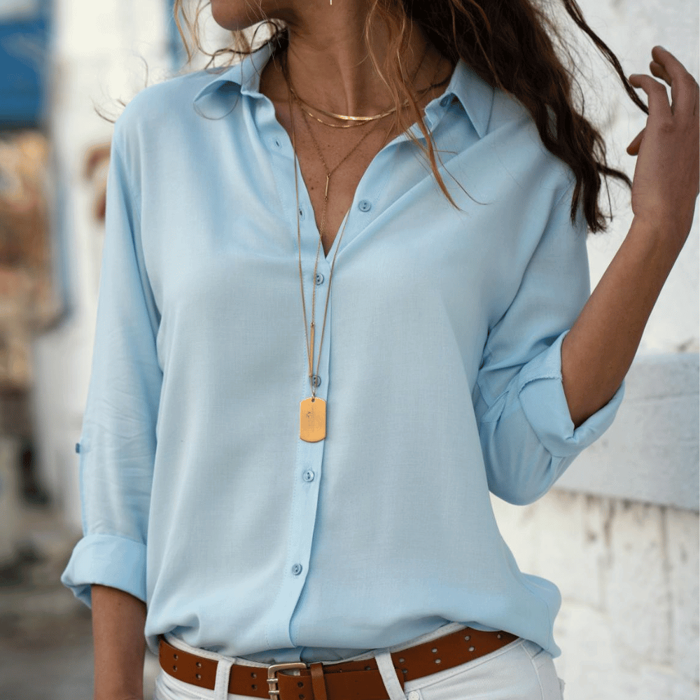 Briona® | Tight-Fitting, Comfortable Blouse That Defines Chic