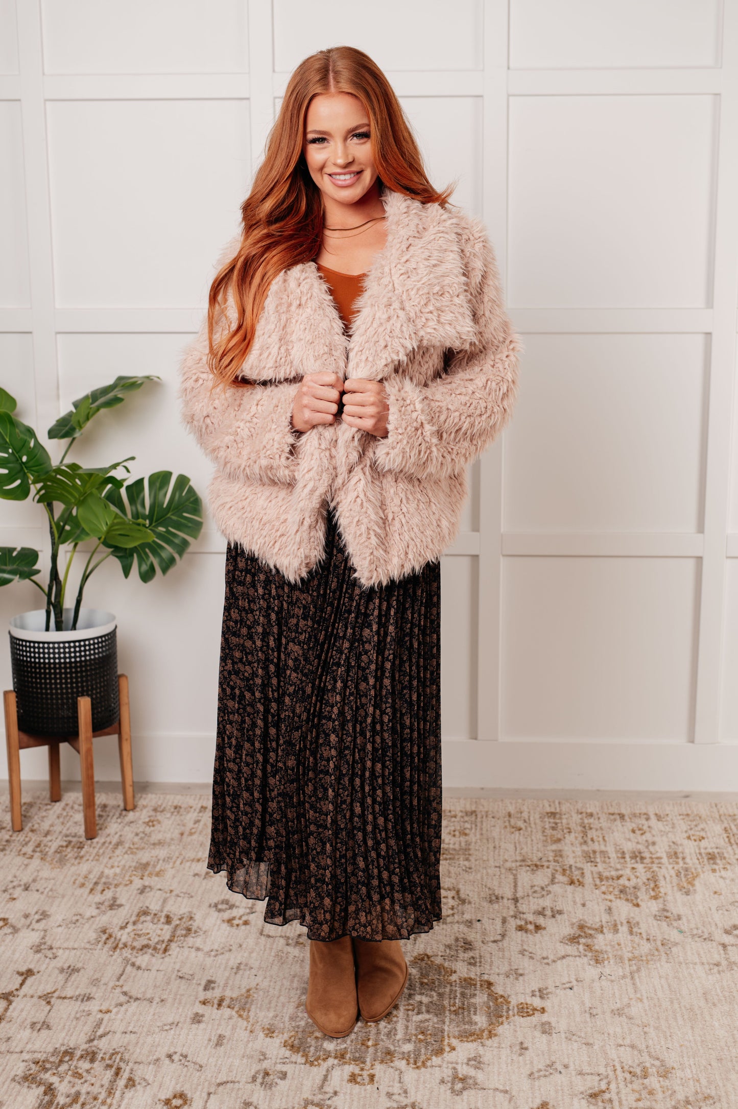 Bernarda | Disco Queen faux fur coat