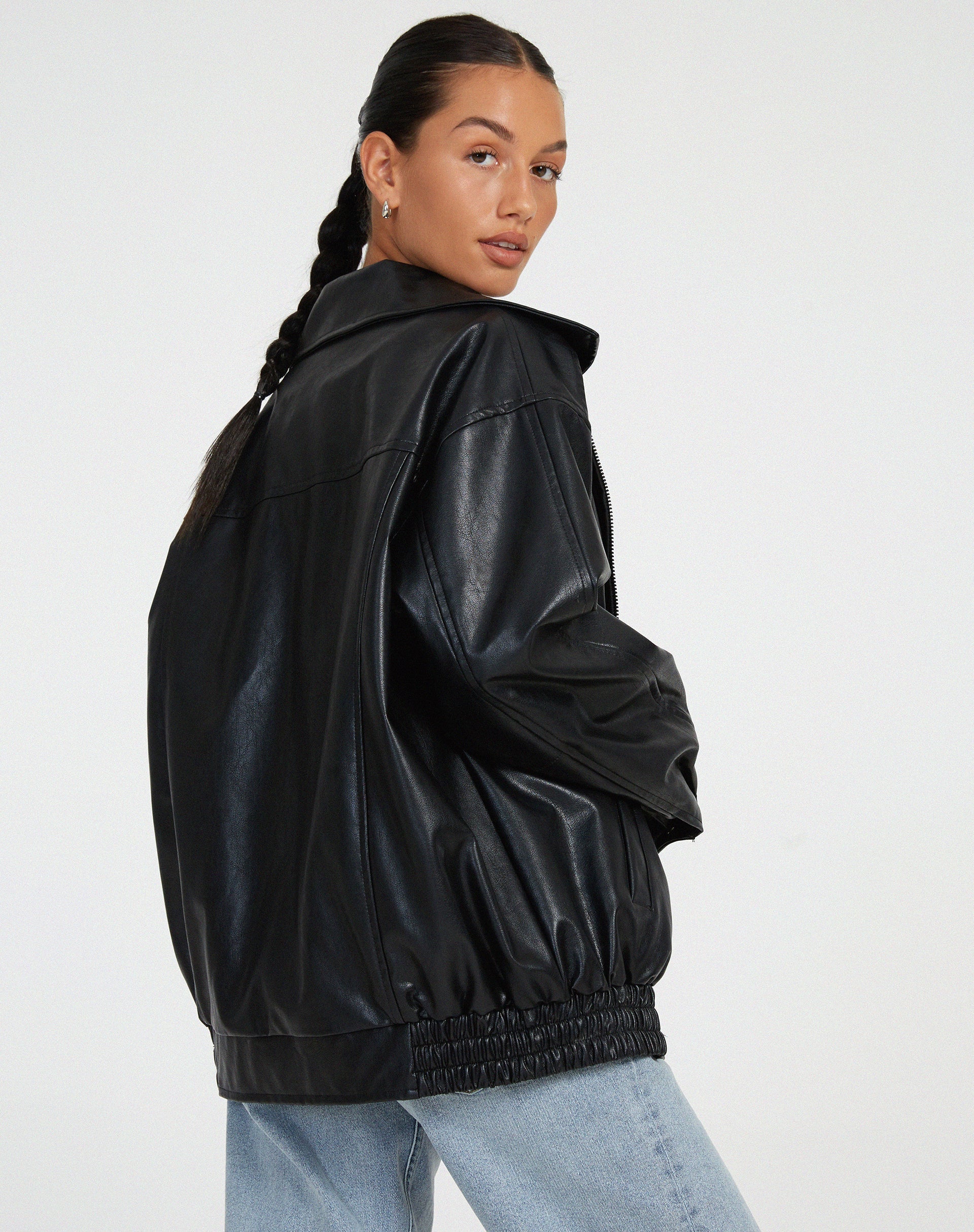 Sylvia | Women's Oversized Bomber Jacket