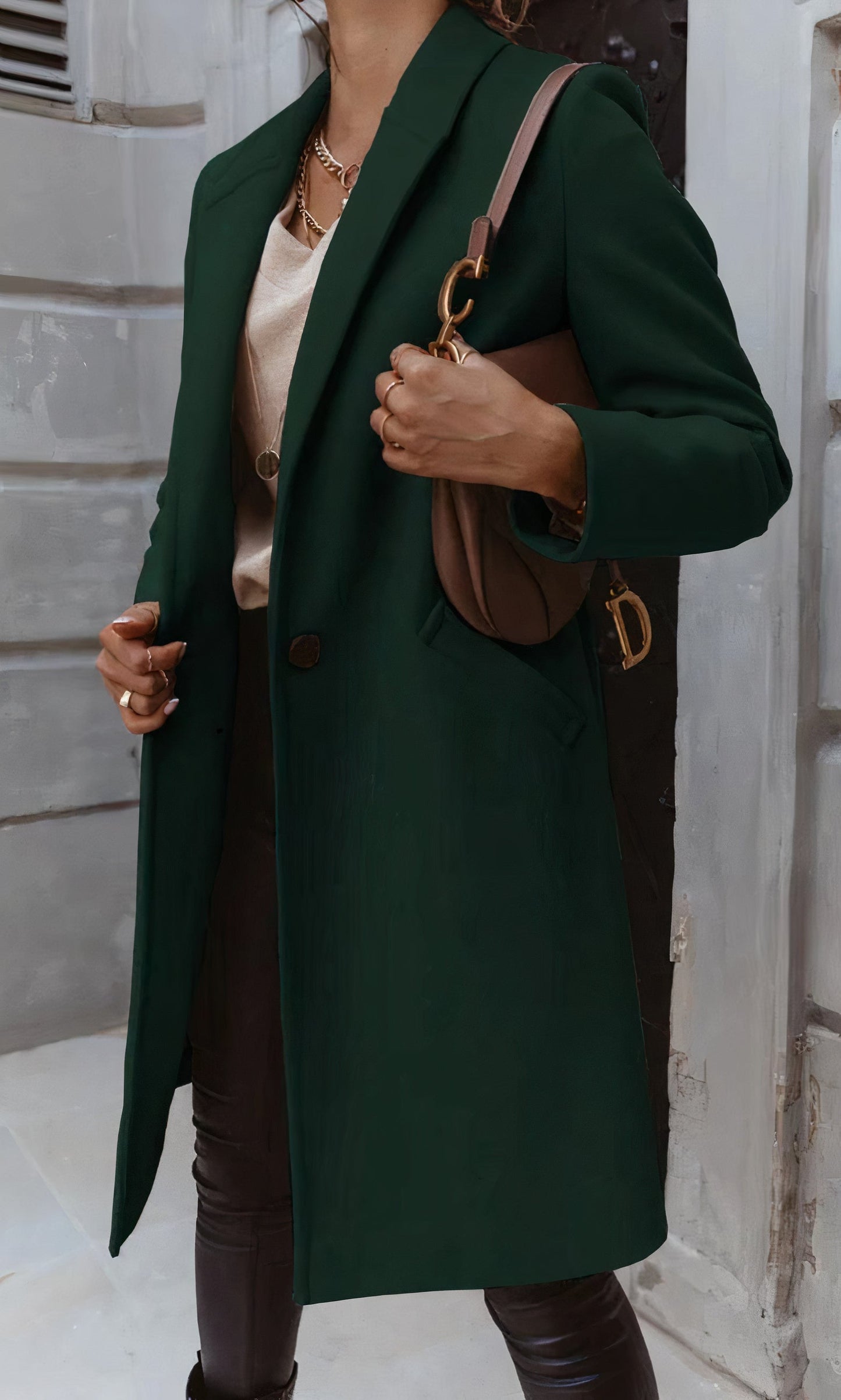 Astrid® | Elegant long coat for women