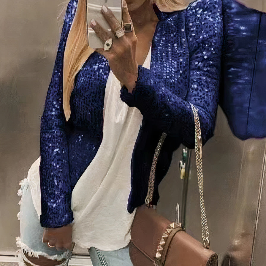 Britta® | Elegant blazer with sequins