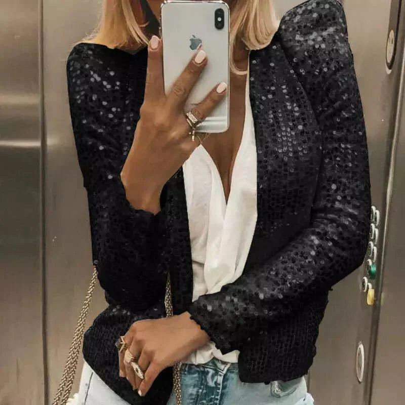 Britta® | Elegant blazer with sequins