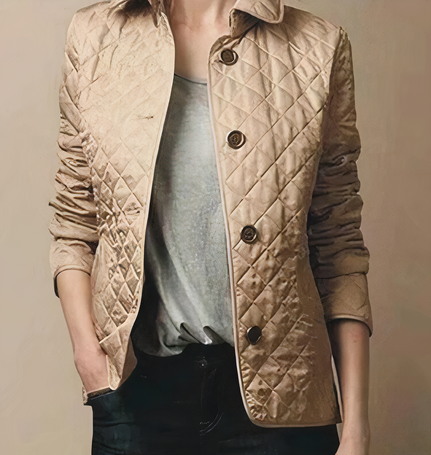 Cecilia® | Women's silk and cotton jacket