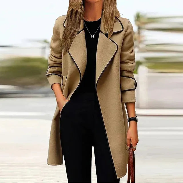 Cruz | Elegant long women's coat