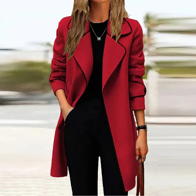 Cruz | Elegant long women's coat