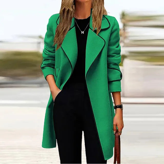 Cruz | Elegant long women's coat