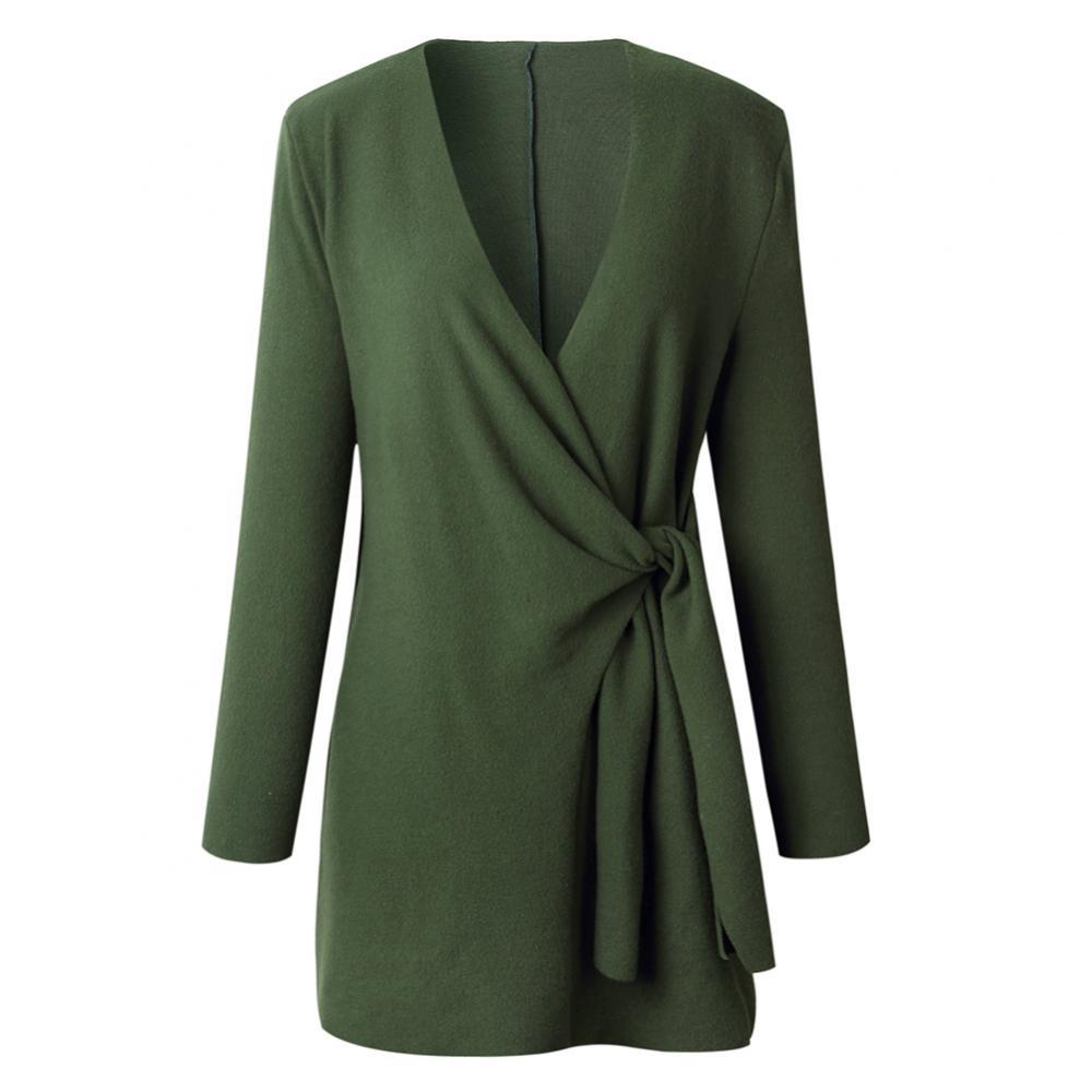 Diana | Women's Wrap Tie Waist Sweater