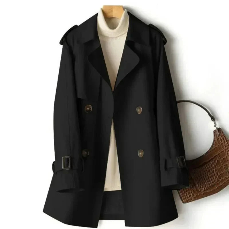 Edith | Anna – Elegant trench coat with belt