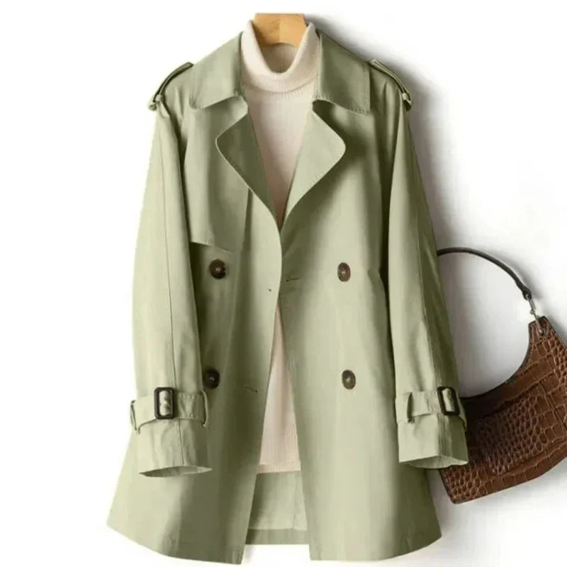 Edith | Anna – Elegant trench coat with belt