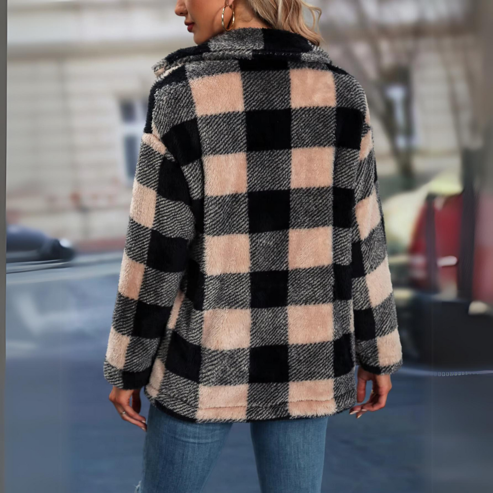 Casilda® | Checked winter jacket