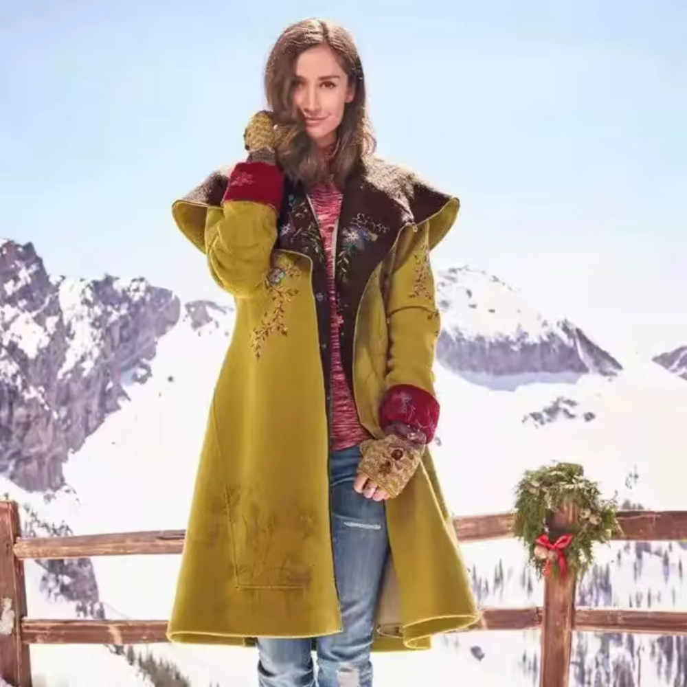 Bonifacia® | Mid-length winter jacket with print