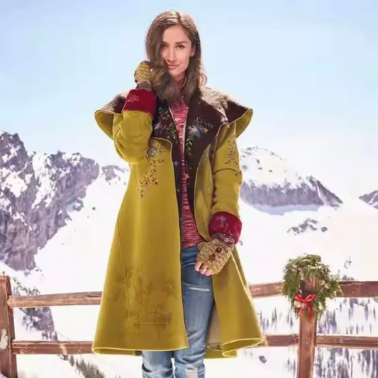Bonifacia® | Mid-length winter jacket with print