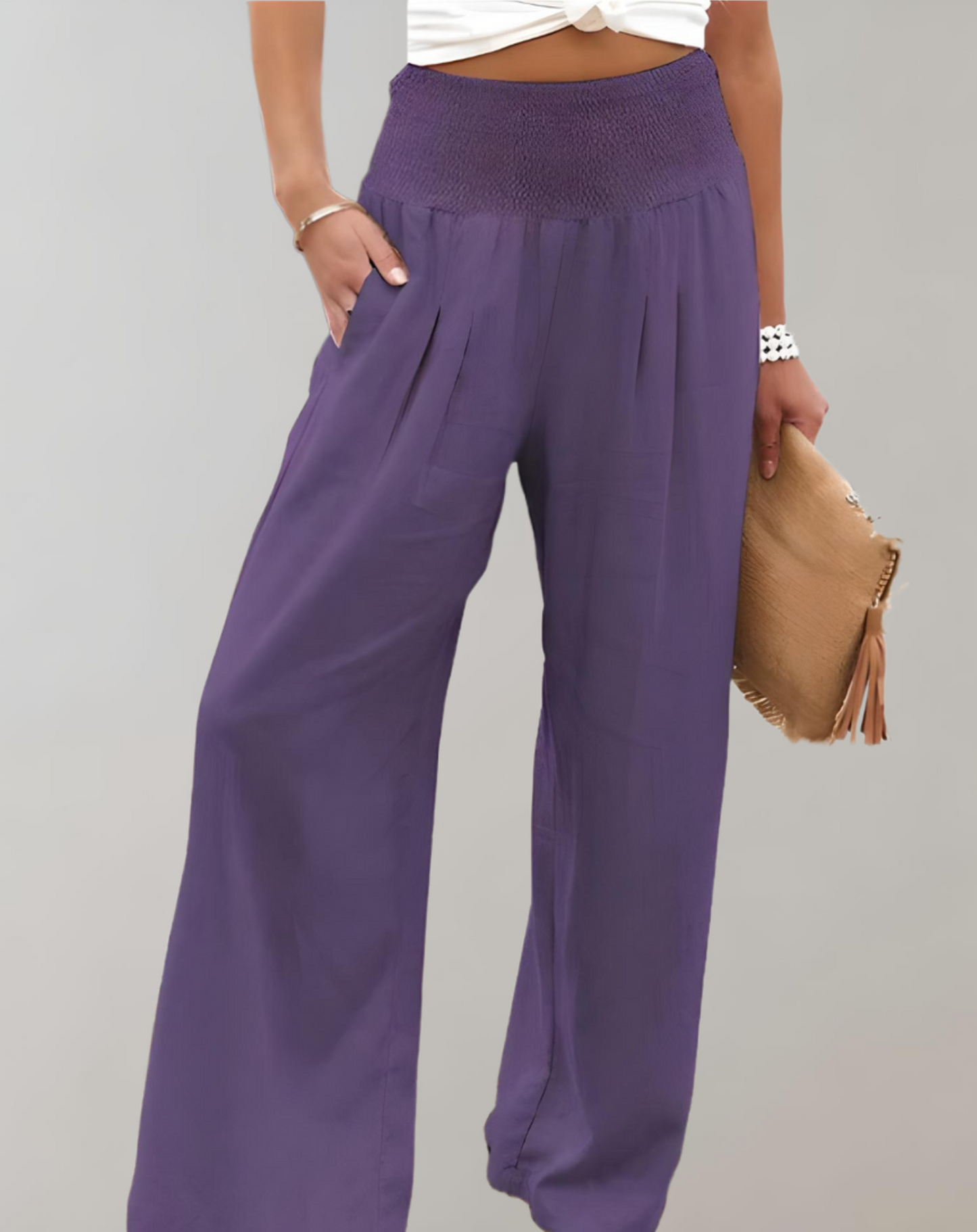 Charlotte® | High waist flair trousers
