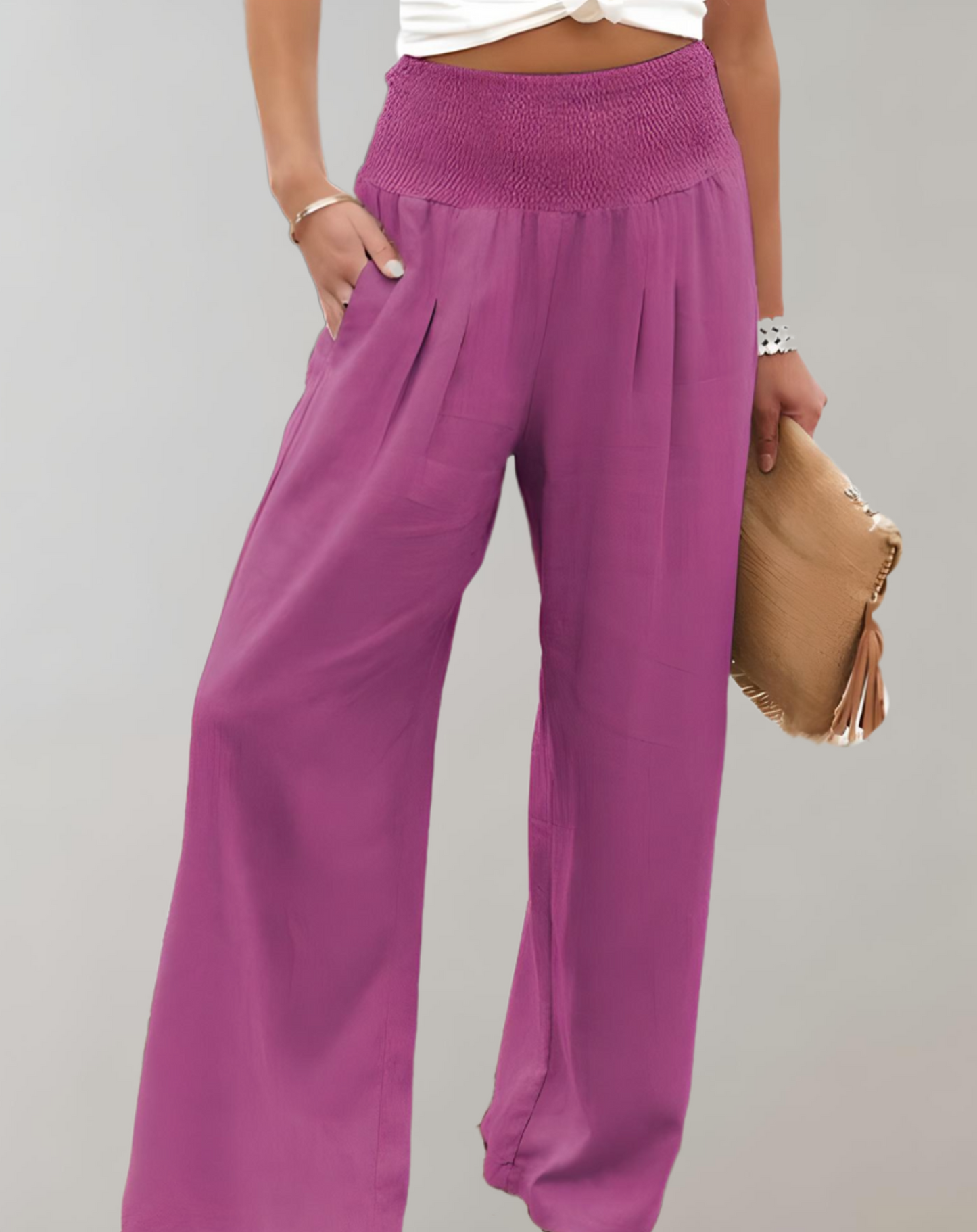 Charlotte® | High waist flair trousers