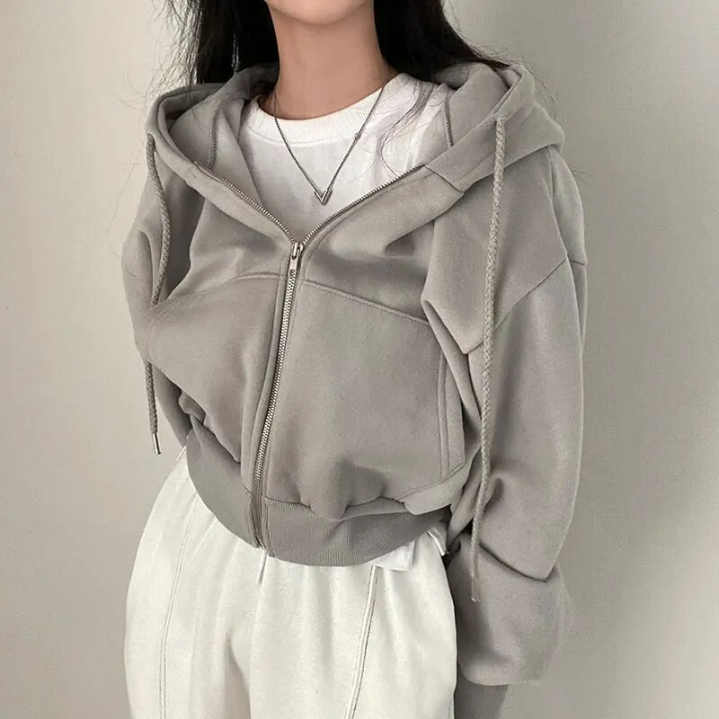 Claudia | Plus Size Women's Zip Up Hoodie