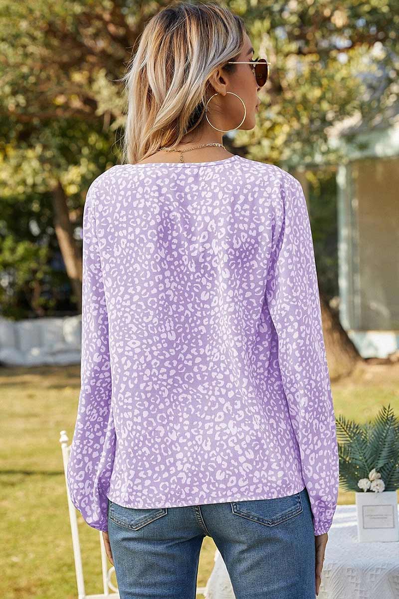 Carmen® | Floral print shirt with gathered cuffs