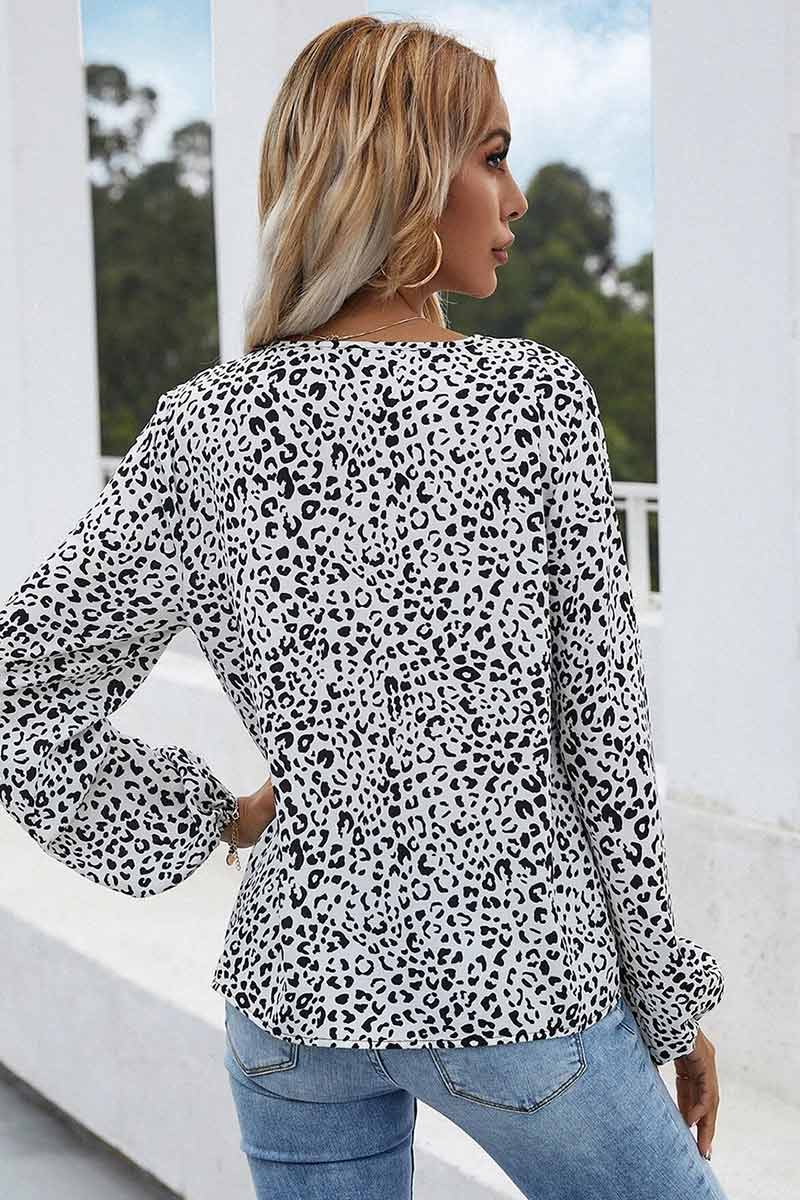 Carmen® | Floral print shirt with gathered cuffs