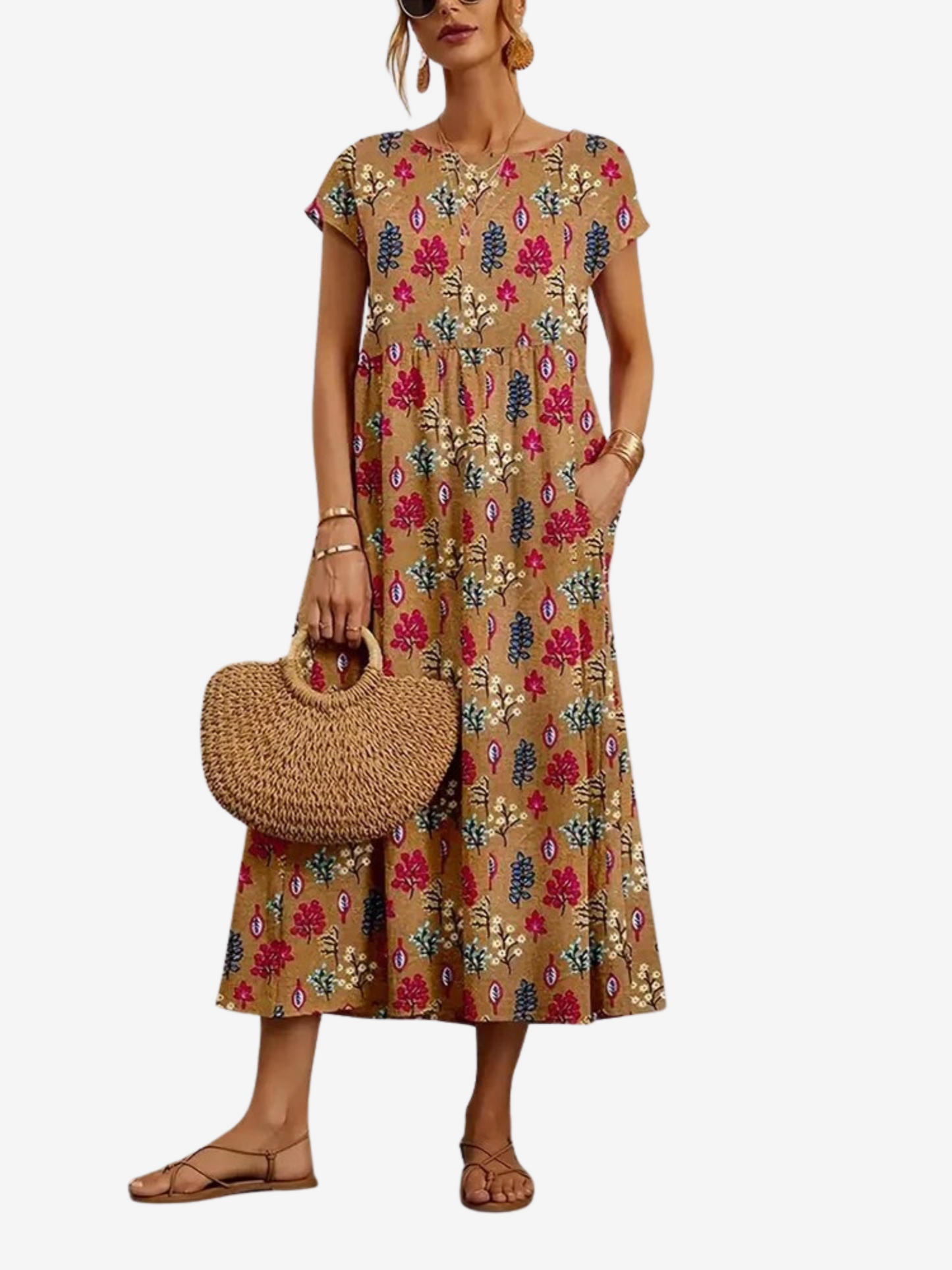 Anne® | Elegant Floral Dress