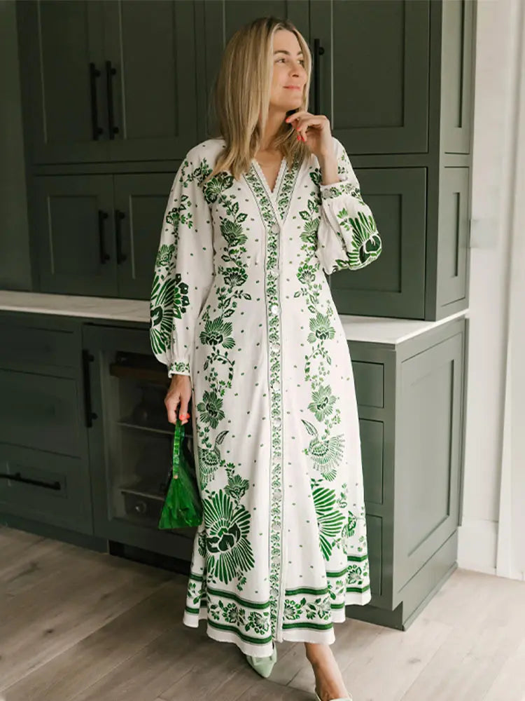 Cintia® | Elegant autumn dress