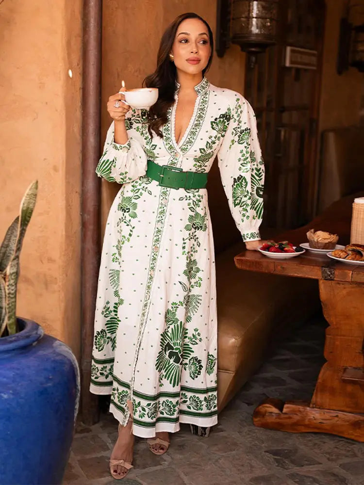 Cintia® | Elegant autumn dress