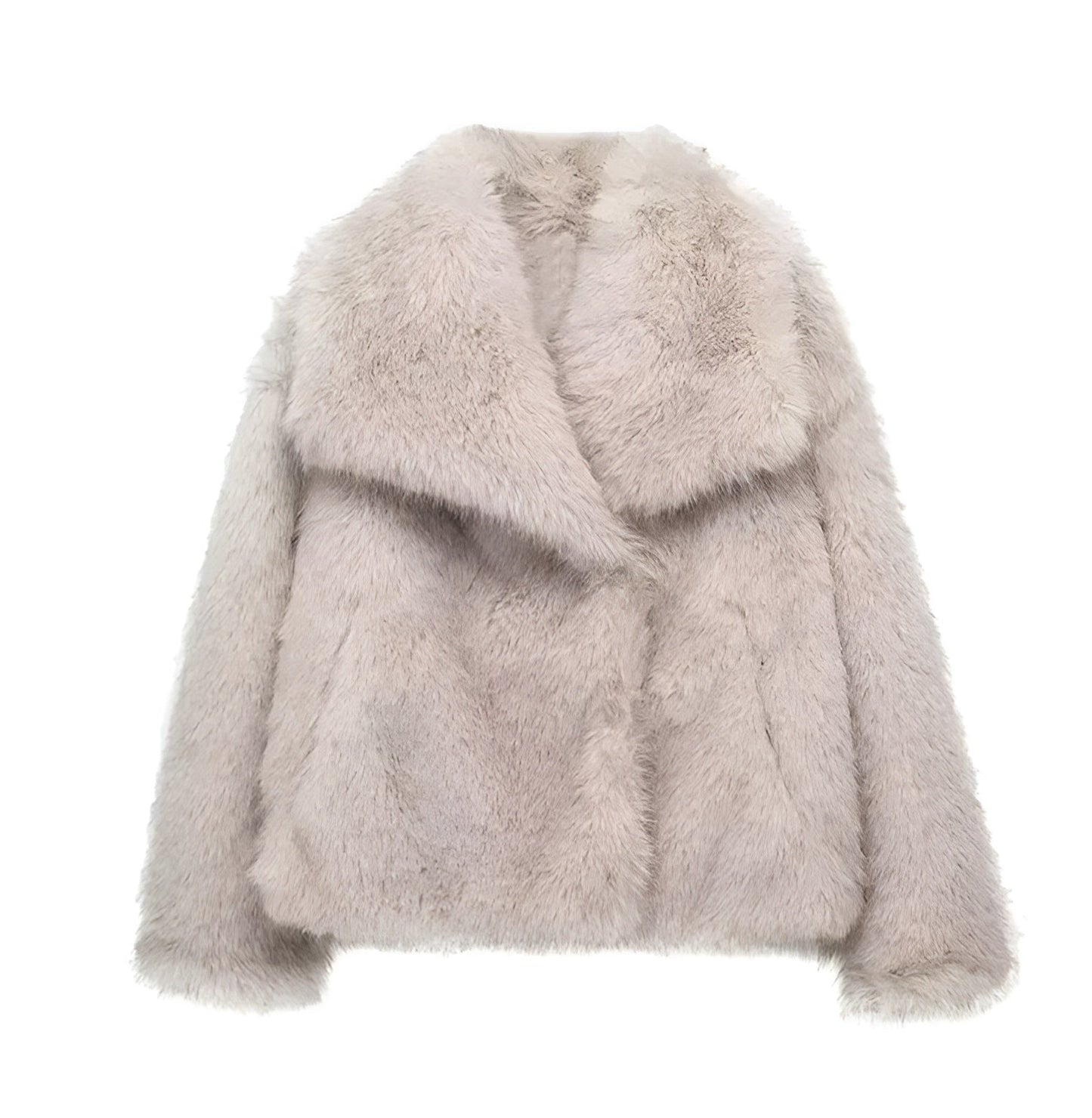 Celestina | Fur coat with lapel collar