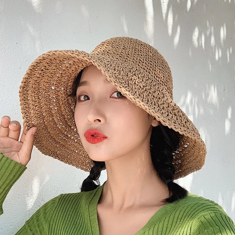 Azucena® | Sun protection straw hats with large brim