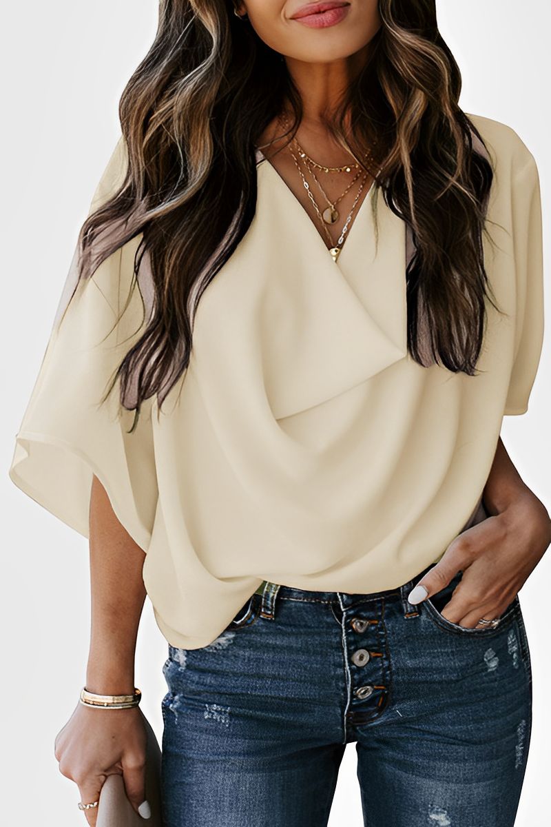 Cristina® | Elegant Chiffon Summer Blouse
