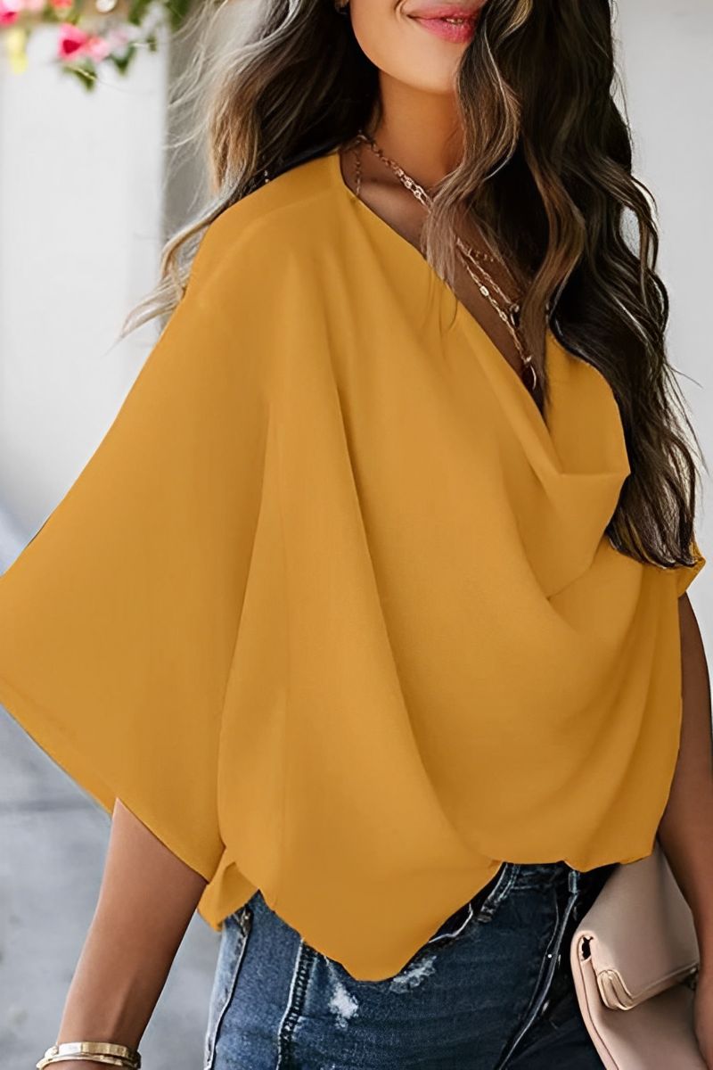 Cristina® | Elegant Chiffon Summer Blouse
