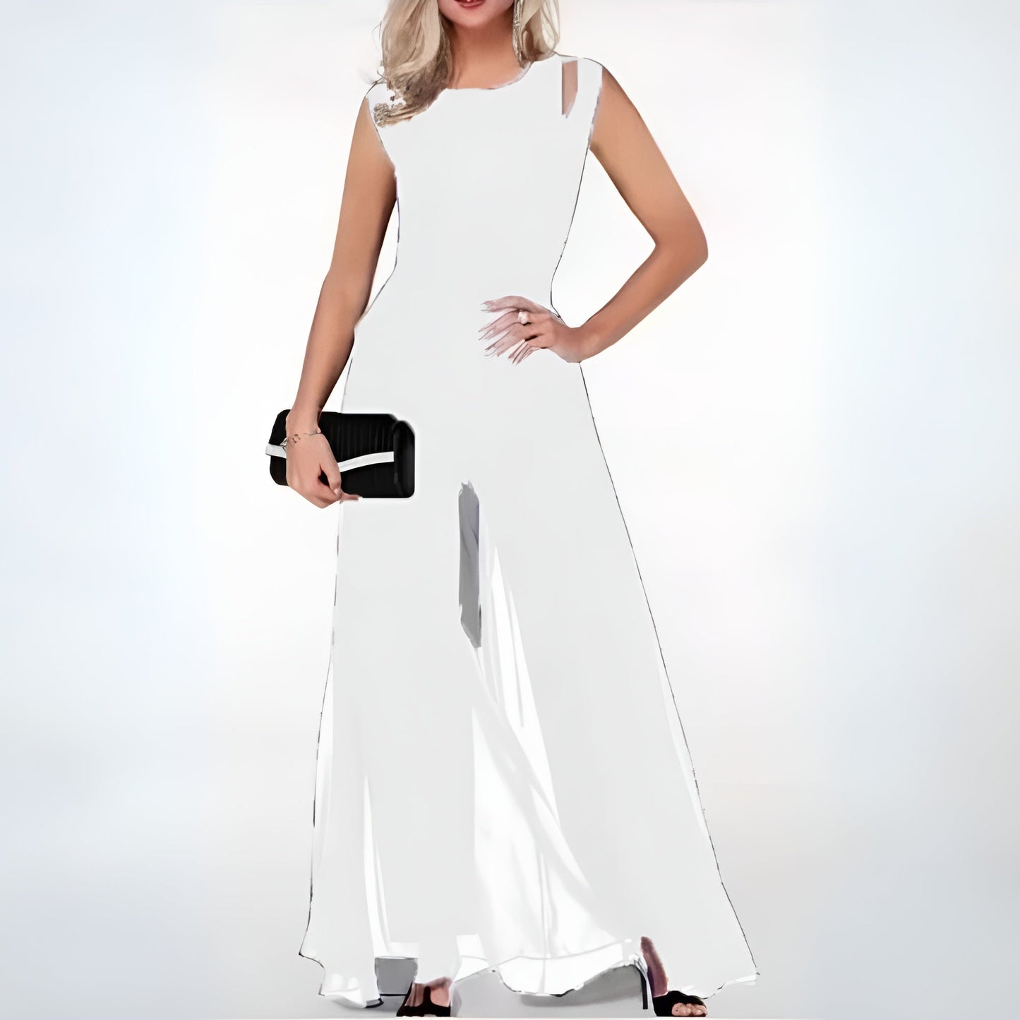 Deborah® | Elegant women's dress with waist belt