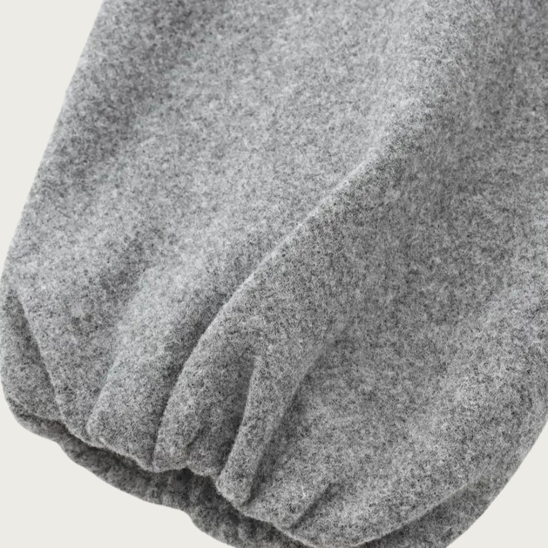 Bella | Women's Balloon Sleeve Zip-Up Bomber Jacket