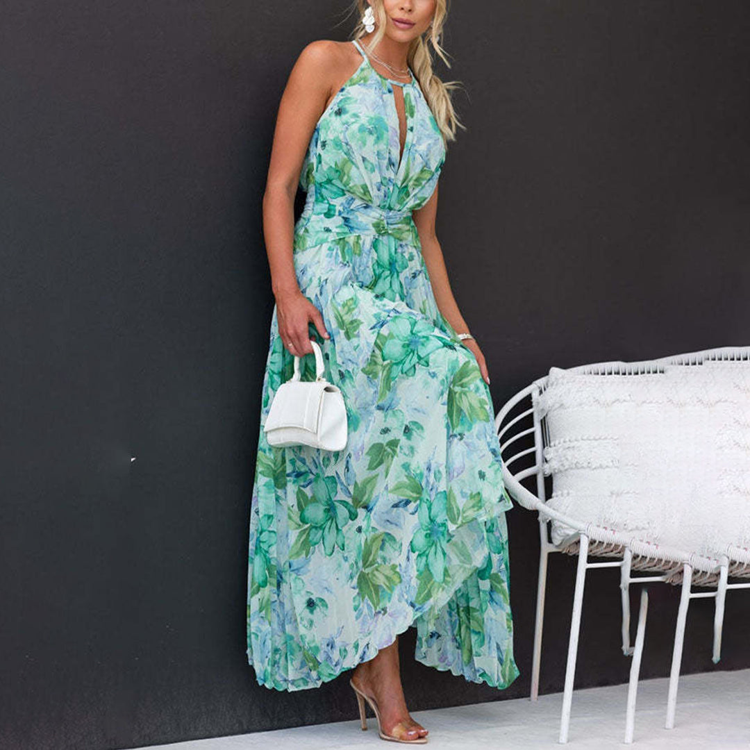Rosie | Elegant Floral Breeze Maxi Dress for Summer