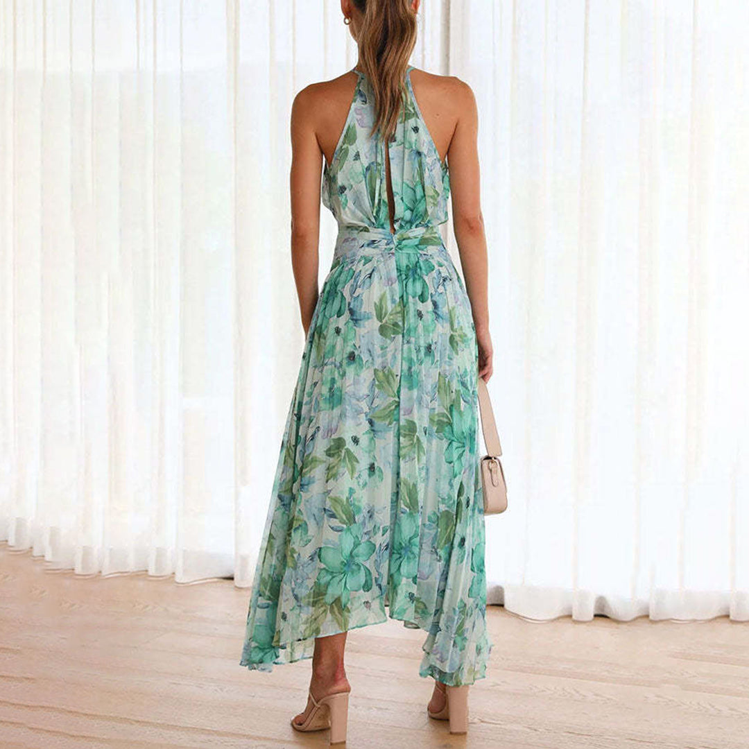 Rosie | Elegant Floral Breeze Maxi Dress for Summer