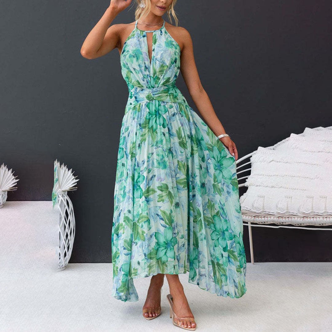 Rosie | Elegant Floral Breeze Maxi Dress for Summer