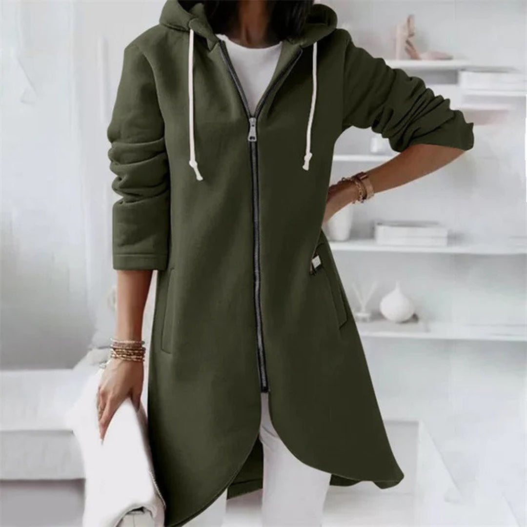 Zoe | Women's Longline Hooded Jacket