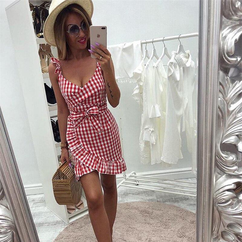 Angela® | Small checked dress