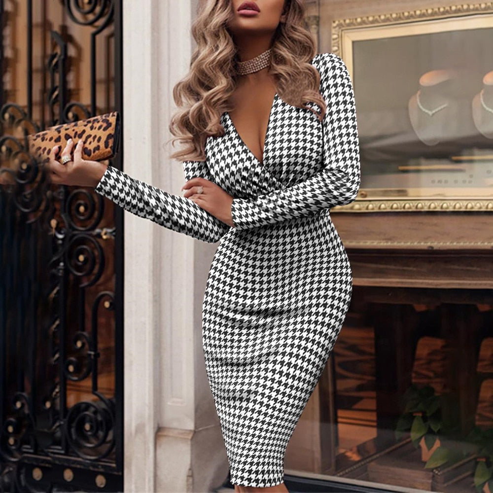 Alba® | Cocktail Dress With V-Neck For Women