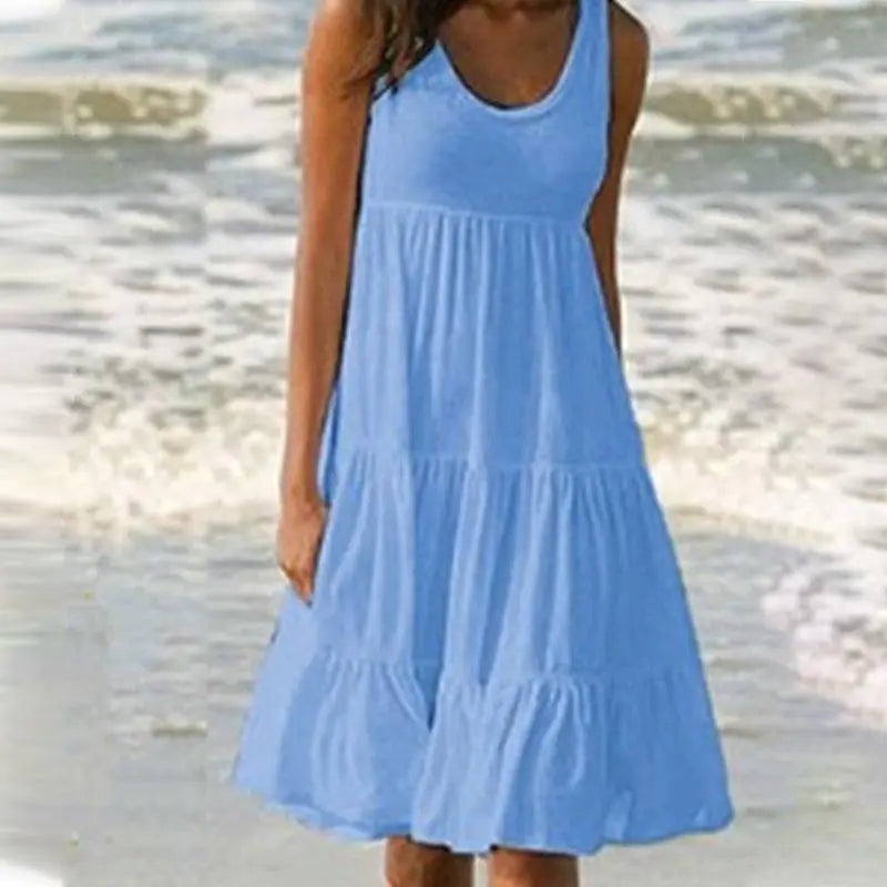 Daphne® | Women'S Boho Summer Dress With Ruffles
