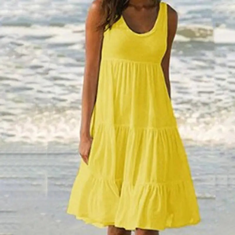 Daphne® | Women'S Boho Summer Dress With Ruffles