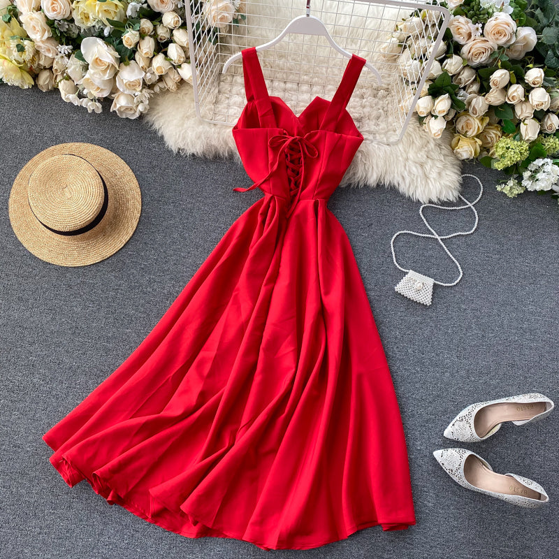 Concepción® | Yellow Sleeveless Cocktail Dress